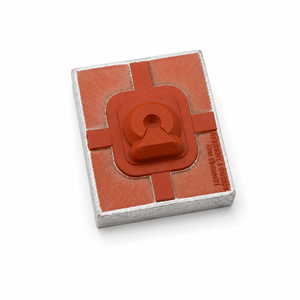 Moule personnalisé en silicone pour estampage à chaud, pour plaque de bronzage en plastique ABS acrylique, produit ménager, 10x10mm, épaisseur 3mm - Product Image 4