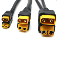 Câble d'extension XT30 XT60 XT90 avec connecteur en cuivre XT60 mâle à femelle connecteur XT90 moulé par injection