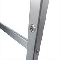 Étagères en aluminium robustes pour la vente au détail, unités d'étagères pour supermarchés et magasins d'alimentation