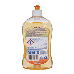 Detergente líquido para lavar platos, botella de Mascota, naranja, 500ml, precio de fábrica - Product Image 2