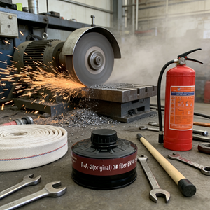 <span class=keywords><strong>Filter</strong></span> Masker <span class=keywords><strong>Gas</strong></span> Kelas Industri P-A-2 Peringkat <span class=keywords><strong>Filter</strong></span> Umur Simpan Panjang <span class=keywords><strong>Filter</strong></span> <span class=keywords><strong>40mm</strong></span> Cocok untuk <span class=keywords><strong>Filter</strong></span> Tabung Berbagai Jenis Masker <span class=keywords><strong>Gas</strong></span> - Product Image 2