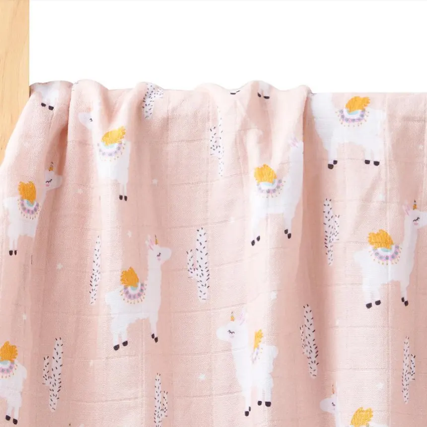 Happyขลุ่ยOrganic Muslin Swaddleผ้าห่มทารกแรกเกิดการถ่ายภาพอุปกรณ์เสริมผ้าห่ม