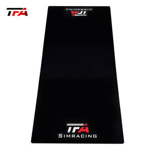 <span class=keywords><strong>Tapis</strong></span> <span class=keywords><strong>de</strong></span> course anti-dérapant <span class=keywords><strong>de</strong></span> haute qualité <span class=keywords><strong>pour</strong></span> Sim Racing Cockpit <span class=keywords><strong>Chaise</strong></span> <span class=keywords><strong>de</strong></span> jeu Protection du <span class=keywords><strong>sol</strong></span> Base en caoutchouc Durable Coussin d'amortissement du son - Product Image 1