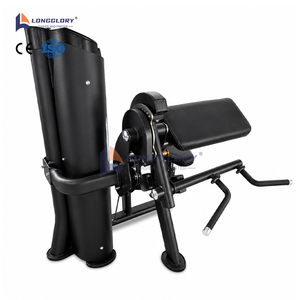 Appareil de musculation professionnel à charges guidées pour la musculation des bras : Machine combinée pour curls biceps et extensions triceps - Product Image 3