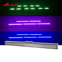 Barre lumineuse LED stroboscopique 720 LED 150W, éclairage d'effet de scène programmable DMX512 pour DJ, bar, discothèque, club et location d'événements