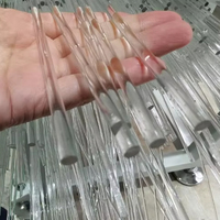 Nouvelle ligne d'extrusion de tige légère PMMA conception à vis unique traitement PP HDPE TPU PC PA barre Filament fil Granules pelletisation