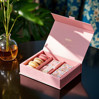 Boîte en papier de luxe de haute qualité personnalisée avec insert en velours pour parfums, soins de la peau, cosmétiques, cadeaux avec fermeture magnétique