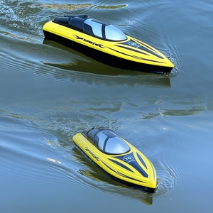 Bateau de course télécommandé Flytec V333 2.4G 15km/h, étanche, avec éclairage LED, pour enfants, jeux aquatiques en plein air - Product Image 3