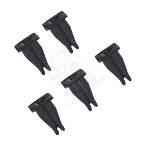 Xinyida K236 Black Plastic <b>Trim</b> <b>Clips</b> For Mercedes Benz Bmw Auto Fasteners 12pcs - Product Image 2
