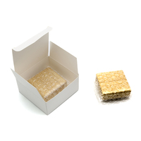 Nouveau Design Fard À Paupières Emballage Poudre Unique Compact Maquillage Vide Bambou Fard À Paupières Palette