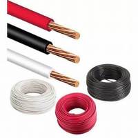 Conductor de cobre de 1,5mm, cable de alimentación industrial de PVC sin halógenos de Bajo humo para aplicaciones, cables eléctricos