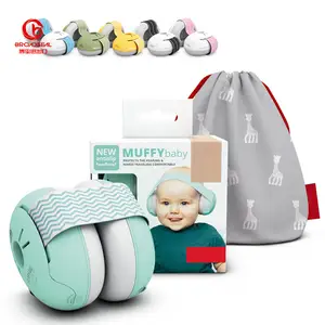 Cache-oreilles antibruit CE Defenders avec logo personnalisé Protection auditive Cache-oreilles pliable de sécurité pour enfants et bébés