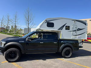 Slide-in 4x4 4 người Pick-up xe tải Cắm trại Có thể gập lại mái Trọng lượng nhẹ overland Trailer trên mái hiên lều ngoài trời cắm trại du lịch - Product Image 3