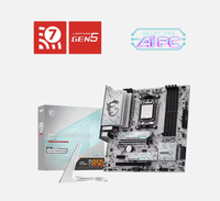 UNTUK MSI B850M GAMING PLUS WIFI micro-atx Desktop Motherboard AM5 soket AMD untuk Ryzen mendukung DDR5 PCIe 5.0 M.2 Wi-Fi 2.5G