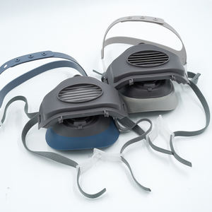 SPRO Set <span class=keywords><strong>Respirator</strong></span> perlindungan ekonomis 310A + 10 filter asap & debu tahan untuk semprotan pertanian - Product Image 5