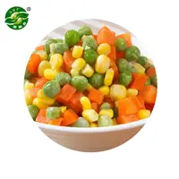 IQF Chinese Style New Crop Gelbe Zucker mais kerne Grüne Erbsen und Karotten Gefrorenes Misch gemüse