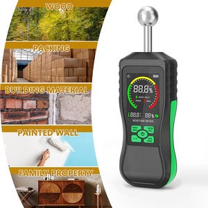 Humidimètre numérique sphérique HXT pour sols et murs, <span class=keywords><strong>détecteur</strong></span> de bois sans poinçon, précision 2%, alarme sonore HY18C - Product Image 2