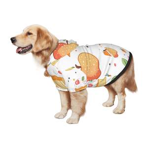 Image personnalisée hiver printemps vêtements pour animaux de compagnie pour chiens de taille moyenne sweat à capuche en polyester simple classique tailles XS XL XXL imprimé animal solide pour l'extérieur - Product Image 5
