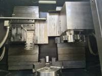 Tour vertical à double colonne CNC ODM CK525, portée de 500 mm, machine VTL de haute précision