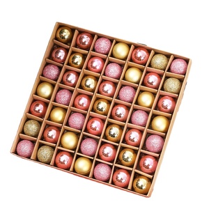 ลูกบอลตกแต่งคริสต์มาสขนาด 3 ซม. 49 ชิ้น ลูกบอลสีมันวาวเคลือบด้วยไฟฟ้า - Product Image 6