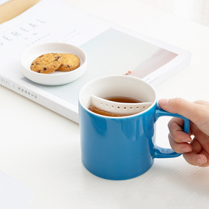 Creative Porcelain <b>Tea</b> <b>Infuser</b> Cups Ceramic Loose Leaf <b>Tea</b> <b>Mug</b> with Lid - Product Image 6