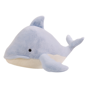 ตุ๊กตาสัตว์-ปลอบโยนคู่หู-สัตว์ทะเลของเล่นนุ่มพิเศษ-45ซม. มี2สีปลาโลมาเหมือนจริง - Product Image 1