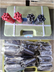 Broca Cónica para Perforación <span class=keywords><strong>de</strong></span> Botones PDC/<span class=keywords><strong>Diamante</strong></span>/Tricono - 7 Grados, Acero al Carbono/Mangan, Carburo <span class=keywords><strong>de</strong></span> Tungsteno para Perforación <span class=keywords><strong>de</strong></span> Roca con Martillo Superior - Product Image 5