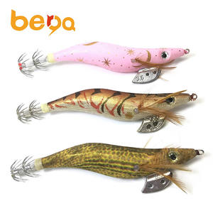 Gabarit de pêche de poulpe seiche, leurre lumineux en tissu de couleur mort, 2.0 #2.5 #3.0 #3.5 #4 # - Product Image 1