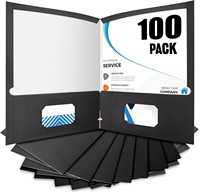 Carpeta de Archivo de Papel Personalizada Tamaño Carta para Documentos Escolares, de Oficina, del Hogar y de Negocios