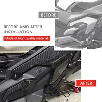 Pour Honda XADV750 2021-2025 – Panneaux latéraux de protection du moteur et du réservoir, carénage noir, couvre-réservoir, panneaux latéraux de moto