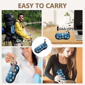 Estuche para Gafas de Sol Sublimable, Estuche de Neopreno para Gafas de Sol con Hebilla Desmontable, Impresión por Transferencia de Calor - Product Image 6