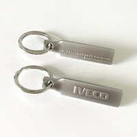 Sleutelhanger van roestvrij staal voor koppels, gegraveerd met een hartvormige bedel, romantisch bijpassend souvenir cadeau voor geliefden, Valentijnsdag