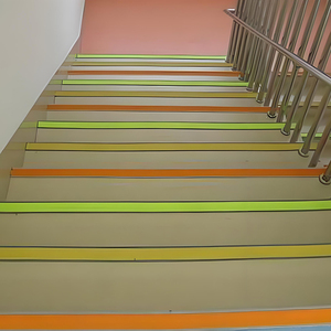 Trực Tiếp Từ Nhà Sản Xuất Không-Trượt L-Hình Cao Su Cầu Thang Cạnh Bảo Vệ Tùy Chỉnh Cắt Bước Tread Cho Cầu Thang Góc - Product Image 2