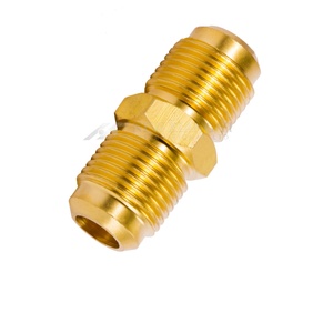 ข้อต่อท่อทองเหลือง 1/2'' *5/16'' YBSC3 แบบตัวผู้ JIC 45 ° ข้อต่อเฟลร์ฟิตติ้งแบบเกลียว BSPT อุปกรณ์ทางทะเลสำหรับเรือยอชท์ ไต้หวัน - Product Image 3