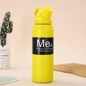 Custom Logo OEM Flask 750ml 950ml 304 Stainless Steel Insulated <b>Water</b> <b>Bottle</b> Leakproof Lid <b>Bulk</b> Order - Product Image 5