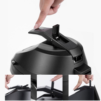 Verseuse isotherme à double paroi sous vide 1.3L 1.6L 1.9L 3L 4L pour café, thé et boissons – Distributeur thermique avec pompe
