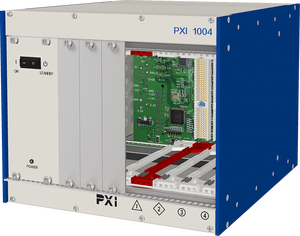 Châssis PXIe personnalisable à 4 emplacements NI pour instruments de mesure et d'analyse de canaux de données, alimentation électronique - Product Image 2