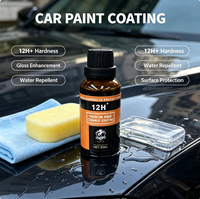 Revêtement céramique nano CheVe.Gar 12H, protection de peinture, verre liquide hydrophobe, finition de carrosserie, brillance miroir, anti-rayures
