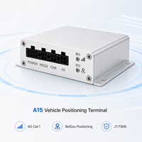 Terminal de positionnement de véhicule Lingyuanshikong A15 4G Cat.1 BeiDou (B2A/B1C) JT/T808, traceur télémétrique, gestion de flotte urbaine