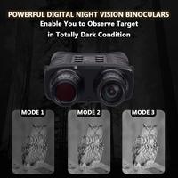 Jumelles de vision nocturne HD 500M avec caméra, télescope optique 20x31 pour la chasse, vision nocturne IR HD 850nm, lunettes de vision nocturne