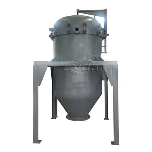Aceite de cocina biodiesel Filtro de hoja vertical completamente automático para tratamiento de estampa