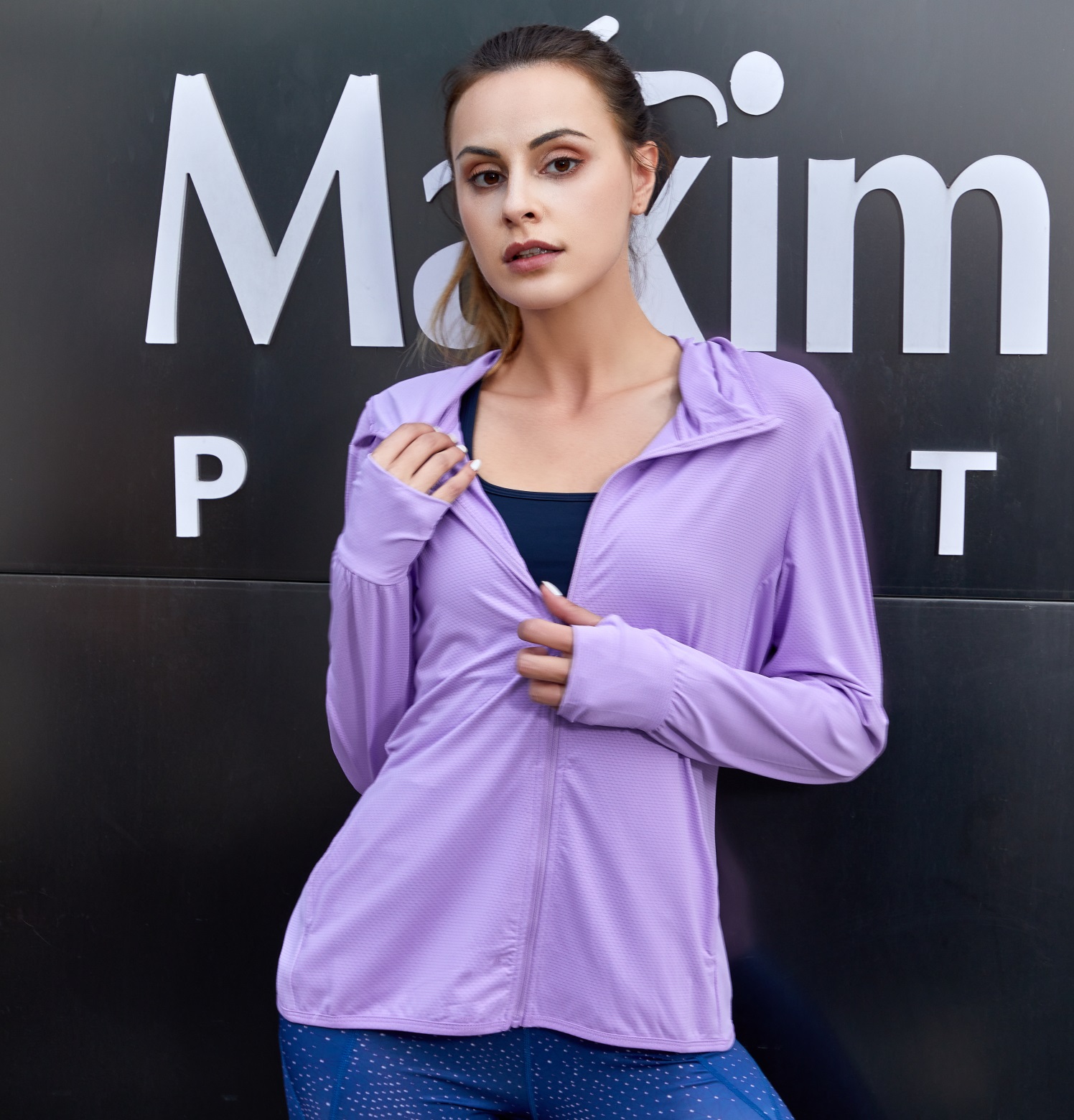 Оптовая продажа от производителя RTS, Женская сублимированная Солнцезащитная одежда с защитой от УФ-лучей, Солнцезащитная одежда с капюшоном