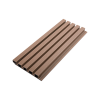 Panneaux muraux modernes co-extrudés 194*25MM, revêtement WPC de qualité supérieure avec garantie de plus de 5 ans, imperméable et protection solaire
