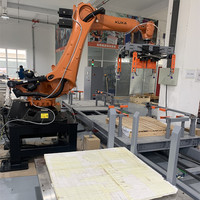 Palettisation industrielle de sélection et d'endroit de travail de main de robot de manipulateur de bras de 6 axes