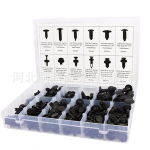 Kit de 192 clips universels pour pare-chocs et garnitures de voiture, attaches en plastique, rivets pour réparation et remplacement Honda Toyota, 18x27.5x4.5cm - Product Image 3