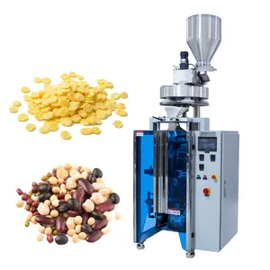 Manufactory Wholesale Mixed Product Automatic Weighing 500g Maize Puff Corn Flakes Popcorn/beans Packing Machine