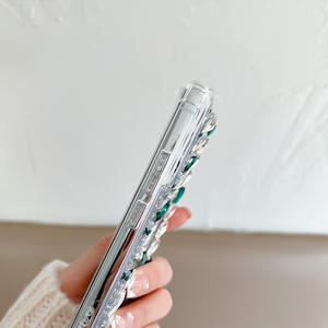 Funda de Lujo con Pedrería para Dama para Samsung Fold <span class=keywords><strong>6</strong></span> A55 S25 <span class=keywords><strong>Ultra</strong></span> iPhone 16 <span class=keywords><strong>Pro</strong></span> Max Google <span class=keywords><strong>Pixel</strong></span> 8A 9XL - Product Image 5