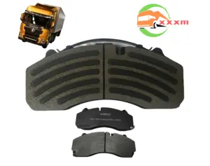 China hot sale wear resistant and high temperature high quality WVA29087 heavy duty truck brake pads DAF SHACMAN HOWO FOR VOLVO