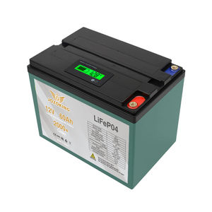 JOZOKING 12.8V 60Ah BMS Rechargeable LiFePO4 Lithium Ion Batterie <span class=keywords><strong>2000</strong></span> + Cycle Système de Stockage d'Énergie Domestique CAN pour Cellule Solaire - Product Image 3