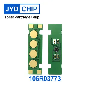 106R03773 Toner Chip 106R03620 Para Xerox Phaser 3300 3330 WorkCentre 3335 3345101R00555 Impressora Redefinir Chips De Cartucho De Tambor